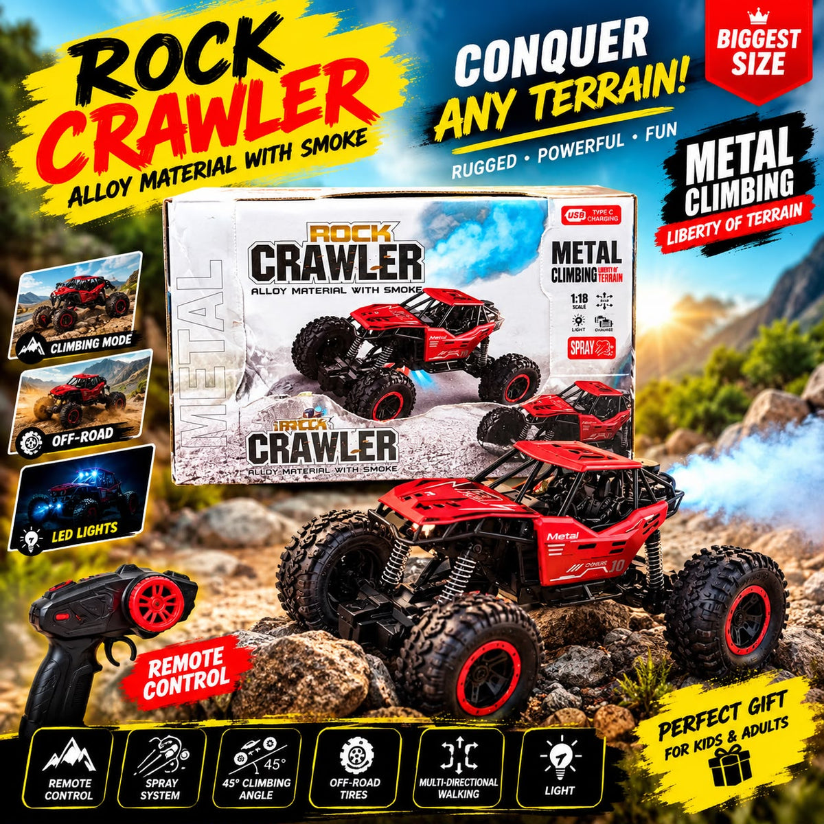 Rock Crawler RC Car